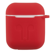 Чехол для AirPods-AirPods 2 красный-1