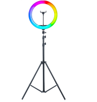 Селфи-лампа кольцевая RGB SP-12 1