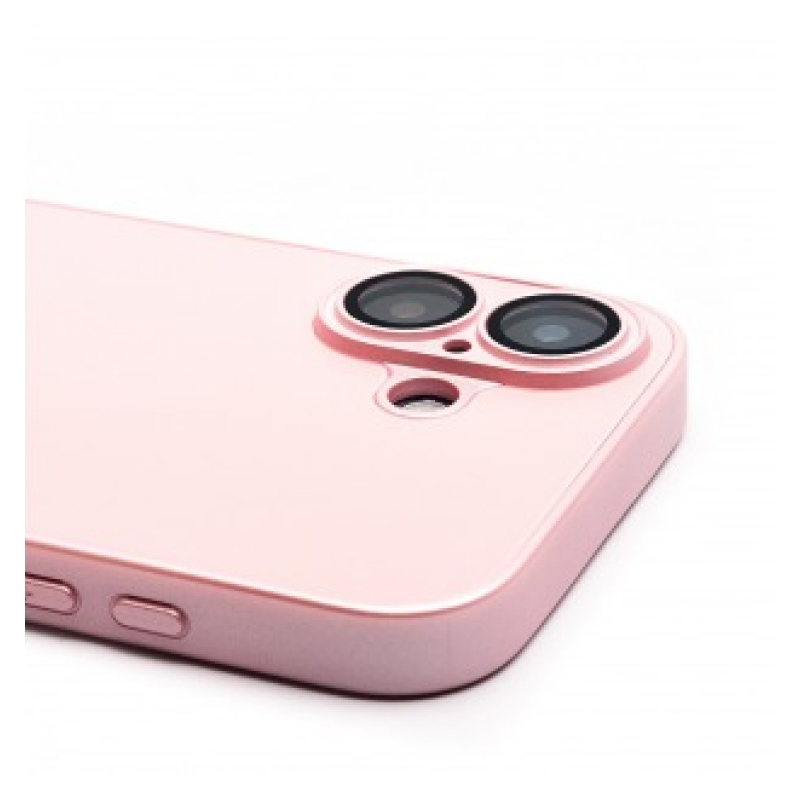 Чехол SM021 для iPhone 16 SafeMag силиконовый розовый 003