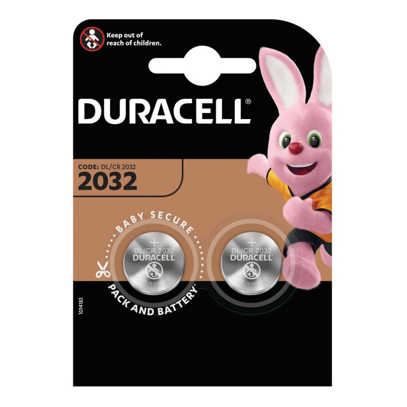 Литиевый элемент питания Duracell CR2032 2B 2 шт 1