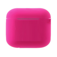 Чехол для AirPods 3 ярко-розовый