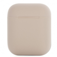 Чехол для AirPods-AirPods 2 бежевый2