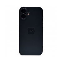 Чехол SM021 для iPhone 16 Plus SafeMag силиконовый черный 001