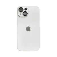 Чехол SM021 для iPhone 15 SafeMag силиконовый белый (222199)